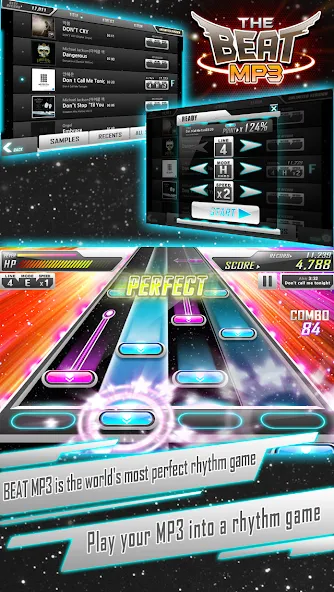 BEAT MP3 - Rhythm Game (БИТ МП3)  [МОД Бесконечные монеты] Screenshot 1