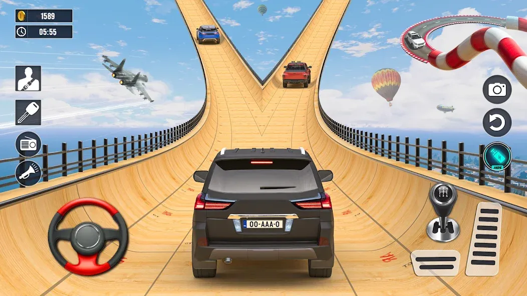 Car Stunt Games : Car Games 3D (Кар Стант Геймс)  [МОД Mega Pack] Screenshot 1