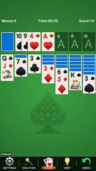 Solitaire: Classic Card Game  [МОД Все открыто] Screenshot 1