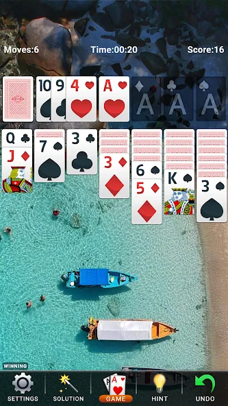 Solitaire: Classic Card Game  [МОД Все открыто] Screenshot 5