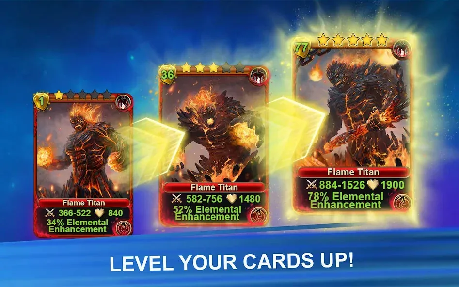 Blood of Titans: Card Battle  [МОД Mega Pack] Screenshot 5