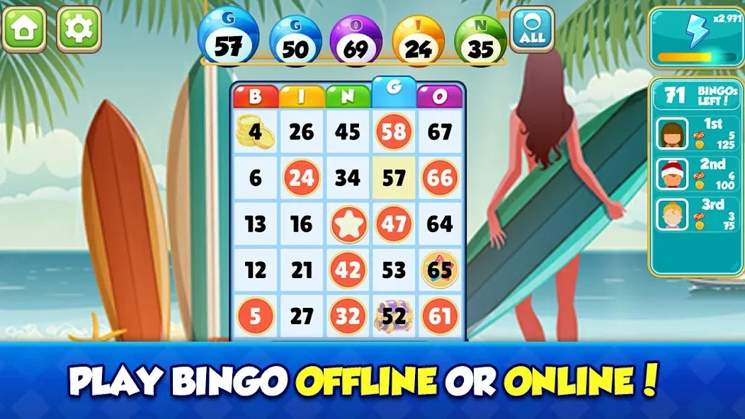 Bingo bay : Family bingo (Бинго бэй)  [МОД Бесконечные деньги] Screenshot 3