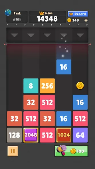 Drop The Number® : Merge Game (Дроп зе Намбер)  [МОД Menu] Screenshot 3