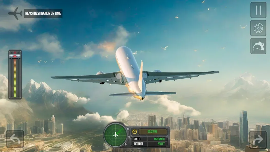 Flight Simulator - Plane Games  [МОД Menu] Screenshot 1