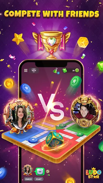 Ludo STAR: Online Dice Game (Лудо СТАР)  [МОД Unlimited Money] Screenshot 2