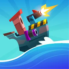 Взломанная Oceans of Steel (Океаны стали)  [МОД Меню] - стабильная версия apk на Андроид