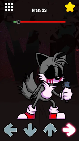 Horror Sonik.EXE v2 FNF Mod  [МОД Unlimited Money] Screenshot 3