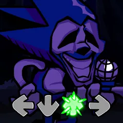 Взлом Horror Sonik.EXE v2 FNF Mod  [МОД Unlimited Money] - последняя версия apk на Андроид