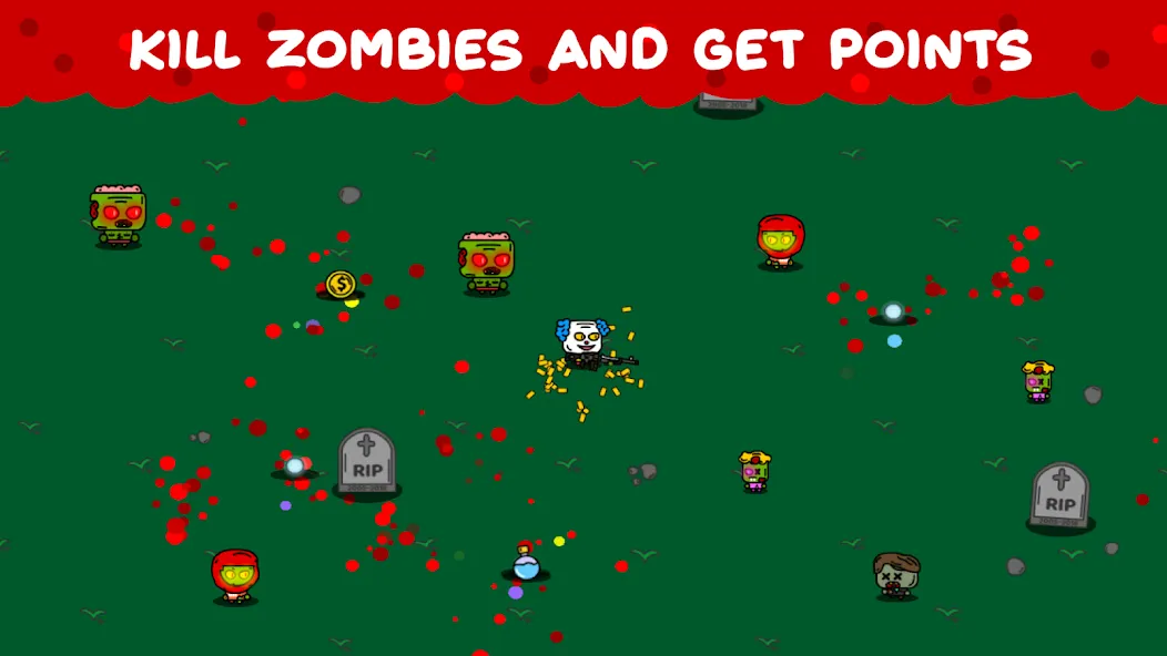 Zombie Loop - Shooter survival (Зомби Луп)  [МОД Бесконечные деньги] Screenshot 5