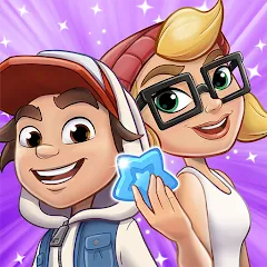 Взлом Subway Surfers Match (Сабвей Серферс Матч)  [МОД Unlocked] - последняя версия apk на Андроид