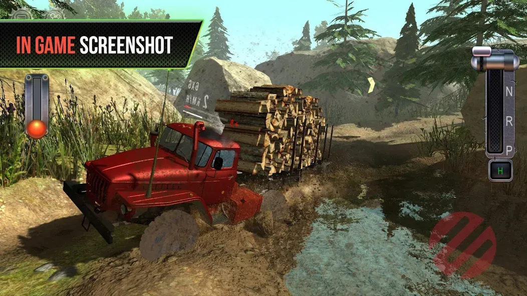 Truck Simulator OffRoad 4  [МОД Unlocked] Screenshot 2