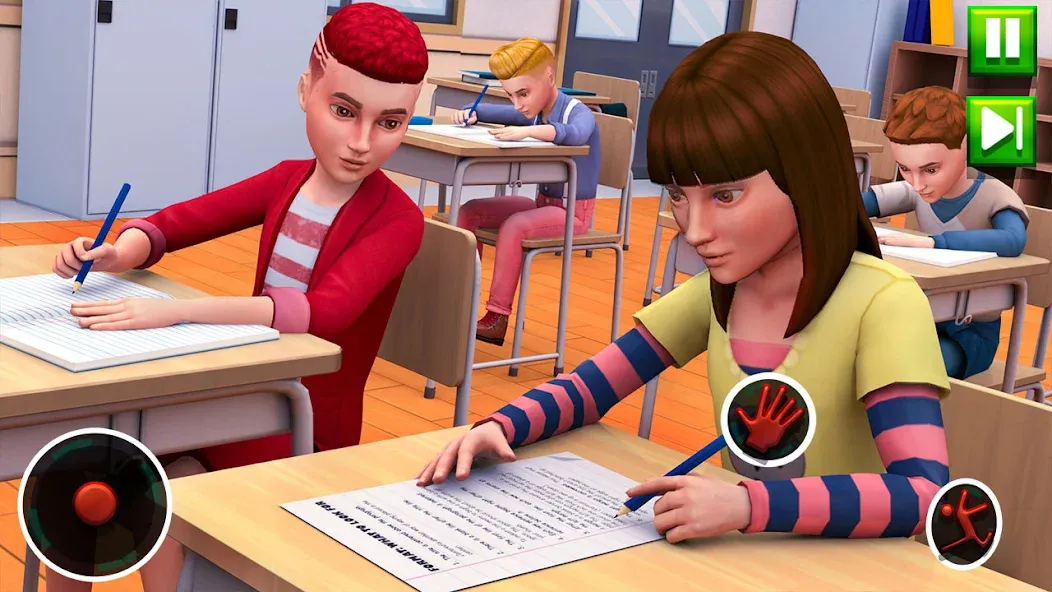 High School Teacher Sim Games  [МОД Много денег] Screenshot 2