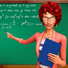 Скачать взлом High School Teacher Sim Games  [МОД Много денег] - полная версия apk на Андроид