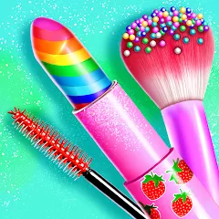 Взломанная Candy Makeup Beauty Game  [МОД Unlocked] - последняя версия apk на Андроид