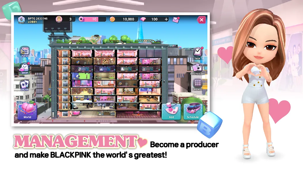 BLACKPINK THE GAME (БЛЭКПИНК ЗЕ ГЕЙМ)  [МОД Mega Pack] Screenshot 3