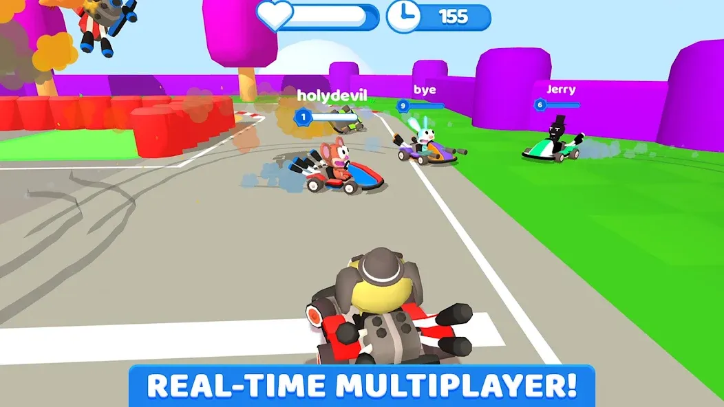 SmashKarts.io  [МОД Все открыто] Screenshot 1