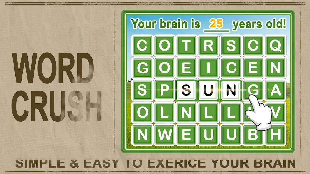 Word Crush - Fun Puzzle Game (Уорд Краш)  [МОД Бесконечные монеты] Screenshot 1