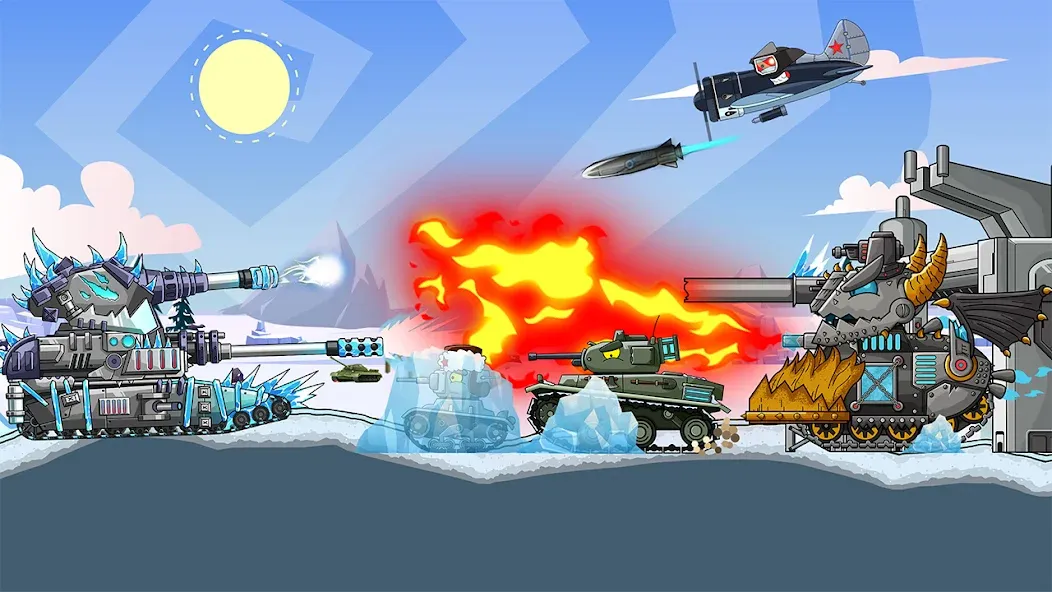 Tank Arena Steel Battle (Танковая Арена Стальное Сражение)  [МОД Бесконечные деньги] Screenshot 5