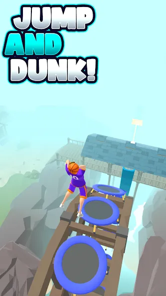 Hoop World: Flip Dunk Game 3D (Хуп Ворлд)  [МОД Menu] Screenshot 1