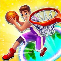 Скачать взлом Hoop World: Flip Dunk Game 3D (Хуп Ворлд)  [МОД Menu] - стабильная версия apk на Андроид