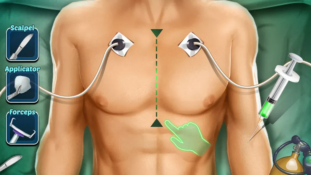 Surgery Doctor Simulator Games  [МОД Menu] Screenshot 2