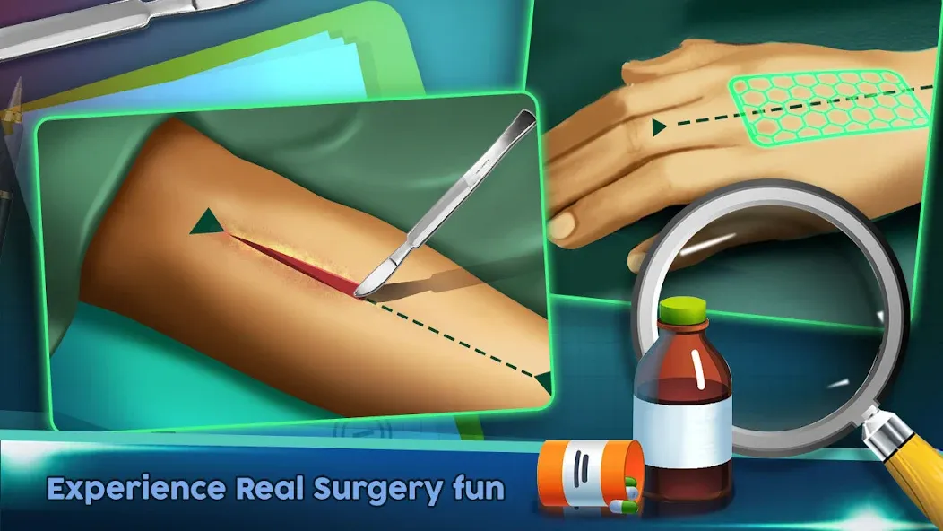 Surgery Doctor Simulator Games  [МОД Menu] Screenshot 3