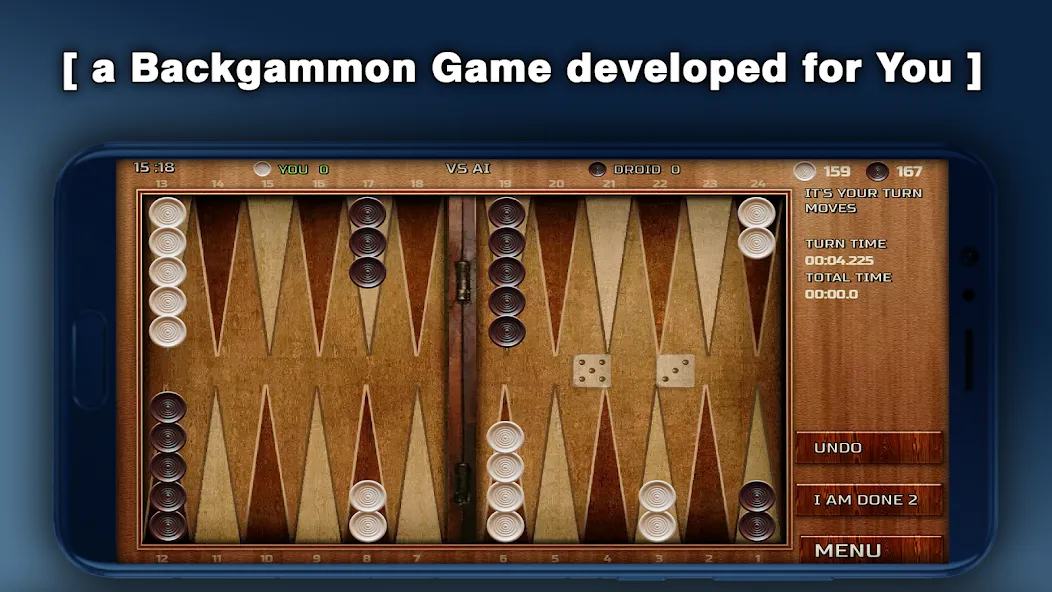 Backgammon - 18 Board Games  [МОД Menu] Screenshot 1