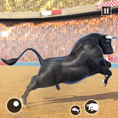 Взломанная Bull Fighting Game: Bull Games  [МОД Бесконечные монеты] - стабильная версия apk на Андроид