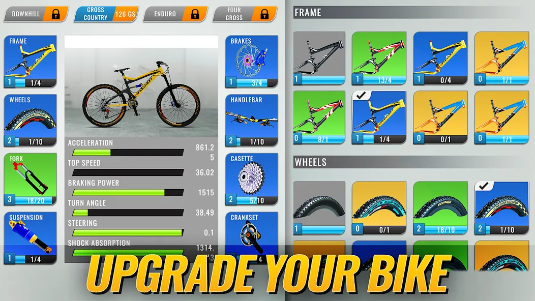 Bike Clash: PvP Cycle Game (Байк Клаш)  [МОД Mega Pack] Screenshot 3