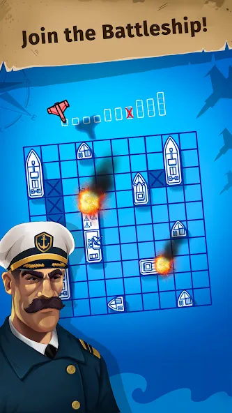 Sink the Fleet - Sea War  [МОД Много денег] Screenshot 1