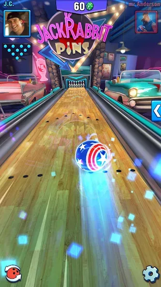 Bowling Crew — 3D bowling game  [МОД Unlocked] Screenshot 4