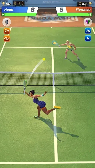 Tennis Clash: Multiplayer Game (Теннис Клаш)  [МОД Много монет] Screenshot 3