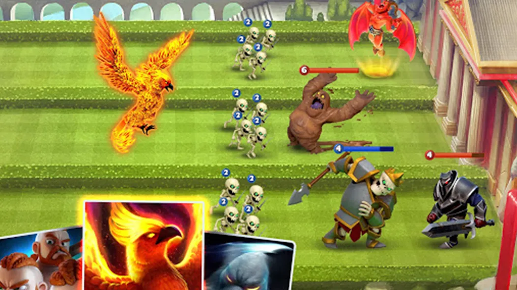 Castle Crush：Epic Battle  [МОД Бесконечные деньги] Screenshot 3