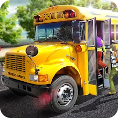 Взломанная School Bus 16  [МОД Много монет] - последняя версия apk на Андроид