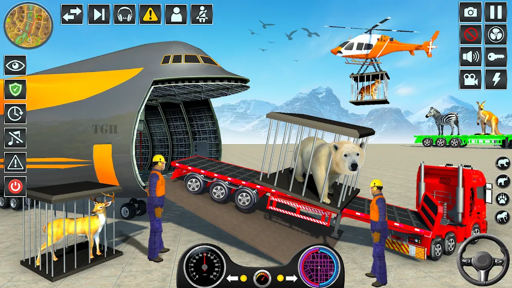 Animal Transport Driving Games (Домашний перевоз игры)  [МОД Unlimited Money] Screenshot 5