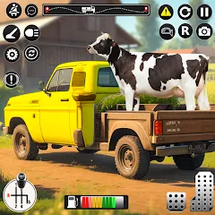 Скачать взломанную Animal Transport Driving Games (Домашний перевоз игры)  [МОД Unlimited Money] - стабильная версия apk на Андроид