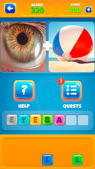 2 Pics 1Word. Offline Games  [МОД Бесконечные монеты] Screenshot 5