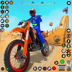 Скачать взлом Bike Stunt Games Stunt Bike 3D (Байк стант рэмп игра Байк Джамп)  [МОД Все открыто] - полная версия apk на Андроид