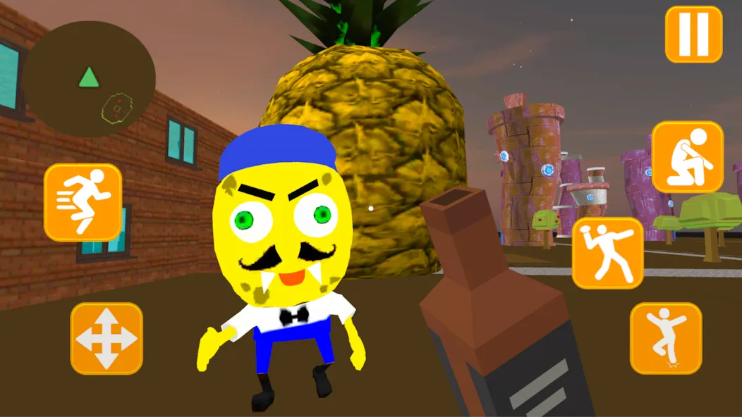 Neighbor Sponge. Scary Secret  [МОД Много монет] Screenshot 1