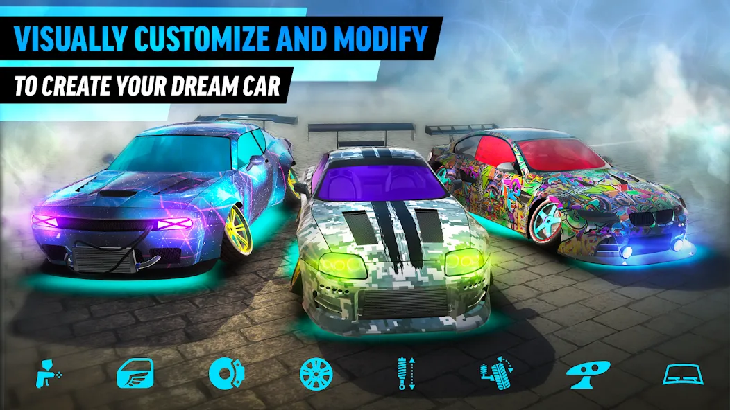 Drift Max World - Racing Game (Дрифт Макс Ворлд)  [МОД Unlocked] Screenshot 4