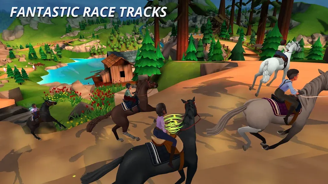 Wildshade: Fantasy Horse Races (Уайлдшейд)  [МОД Бесконечные монеты] Screenshot 1