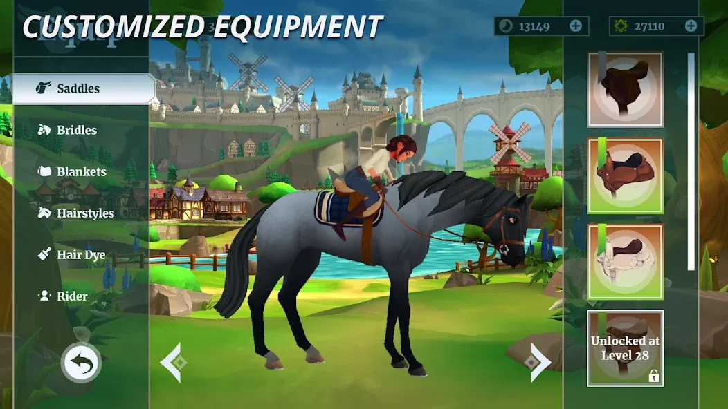 Wildshade: Fantasy Horse Races (Уайлдшейд)  [МОД Бесконечные монеты] Screenshot 5