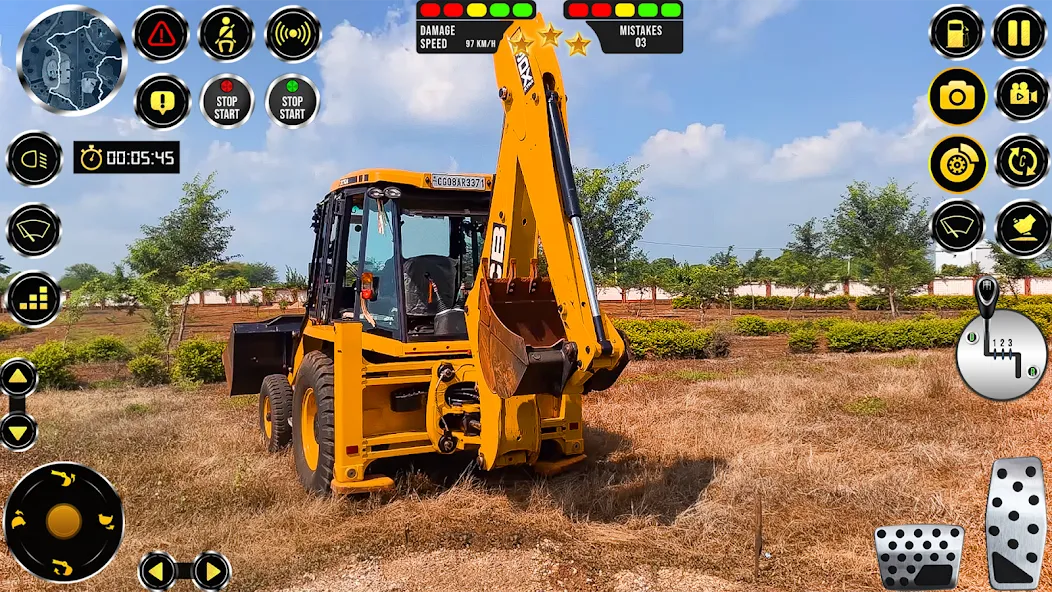 JCB Excavator Construction 3D  [МОД Много монет] Screenshot 1