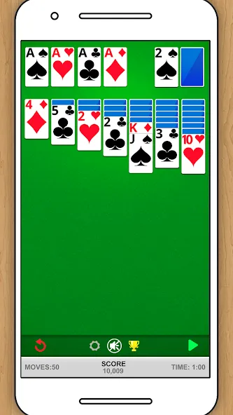 SOLITAIRE CLASSIC CARD GAME  [МОД Unlocked] Screenshot 1