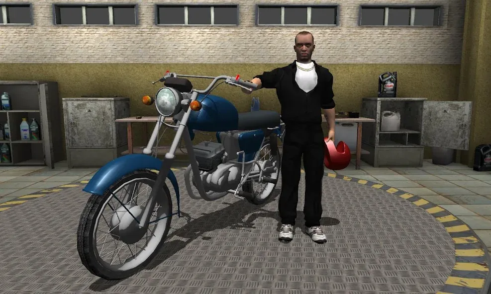 Russian Moto Traffic Rider 3D  [МОД Mega Pack] Screenshot 2