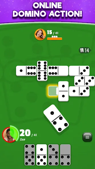 Domino Club: 1v1 Online Game (Домино Клуб)  [МОД Много денег] Screenshot 1