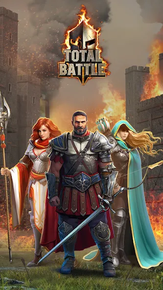 Total Battle: Strategy Games (Тотал Батл)  [МОД Unlocked] Screenshot 1