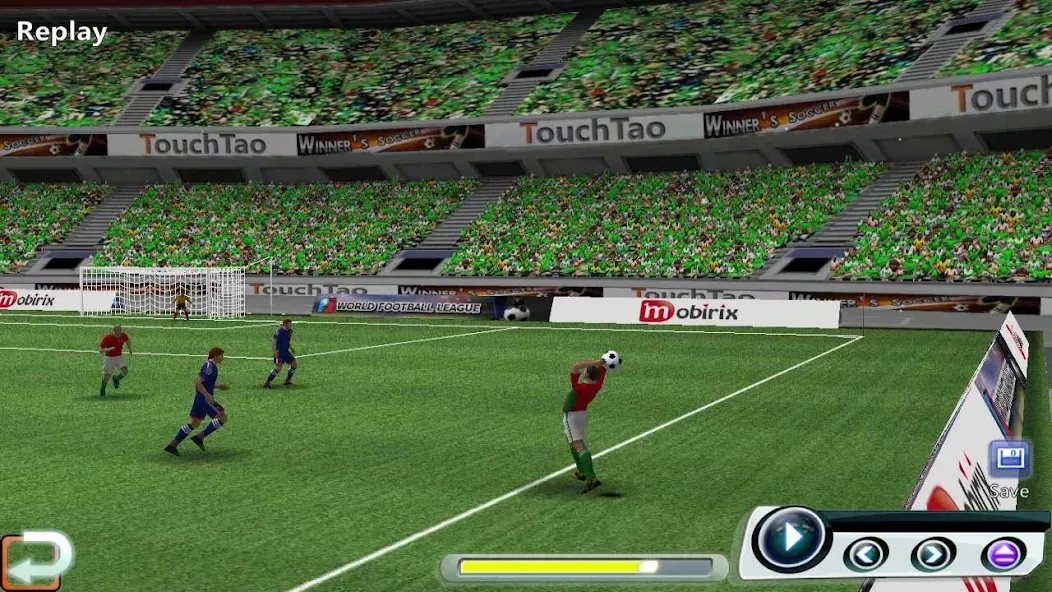 World Soccer League  [МОД Бесконечные деньги] Screenshot 3