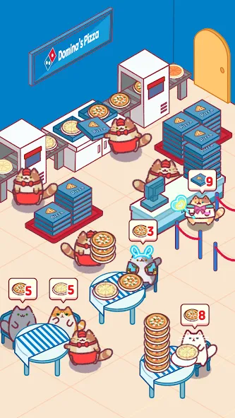 Cat Snack Bar: Cute Food Games (Кэт Снэк Бар)  [МОД Бесконечные деньги] Screenshot 5