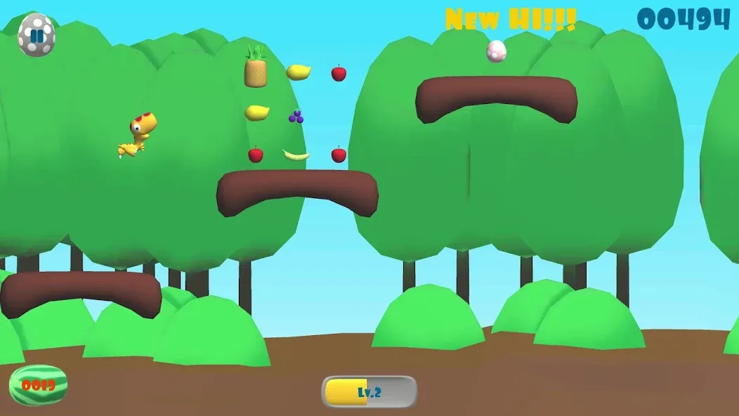 Dinosaur Run (Динозавр Ран)  [МОД Много монет] Screenshot 2